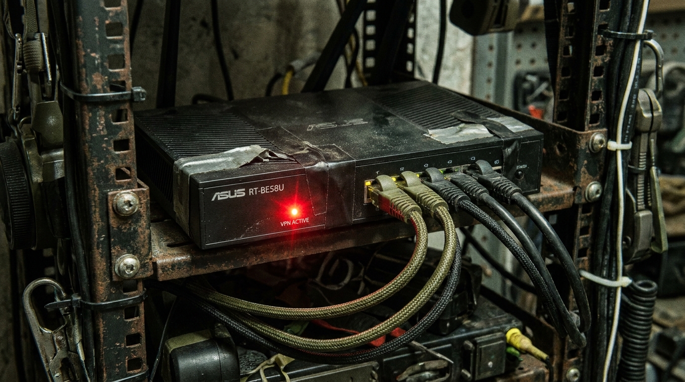 The Sovereign Router: ASUS RT-BE58U Review & Setup for Zero Trust
